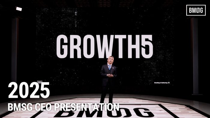 BMSG、SKY-HIによるCEOプレゼンテーションをYouTubeで公開！BMSGの未来を拓く5つの成長領域「GROWTH5」を発表