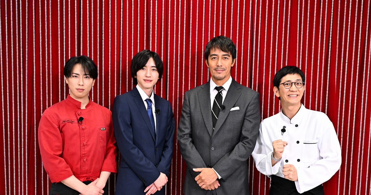 Snow Man宮舘涼太、阿部寛＆道枝駿佑に春の厳選食材を詰め込んだ豪華
