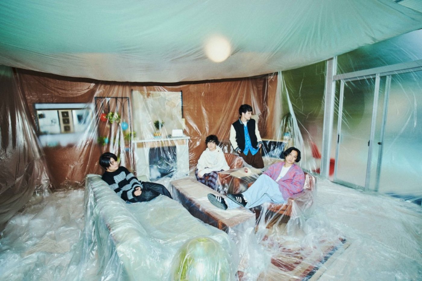 マカロニえんぴつ、スペースシャワーTVマンスリーアーティスト“V.I.P.”に決定