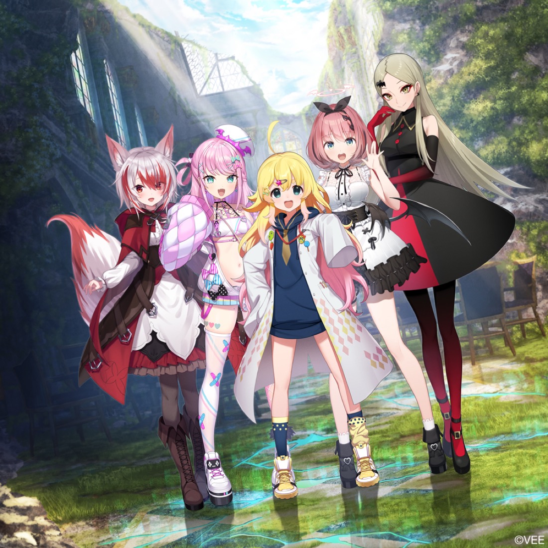 Sony MusicによるVTuberプロジェクト『VEE』から、第1弾となるバーチャルタレント“Dev-a”の情報が解禁