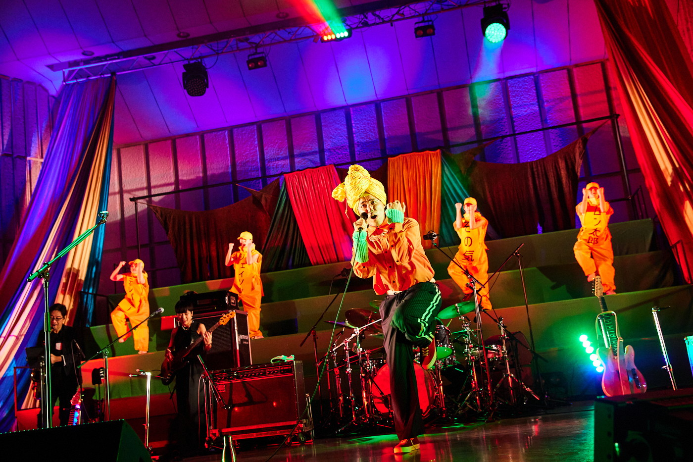 マハラージャン、オリジナル曲全32曲を熱唱した初の日比谷野音ワンマンのライブレポートが到着 - 画像一覧（1/10）