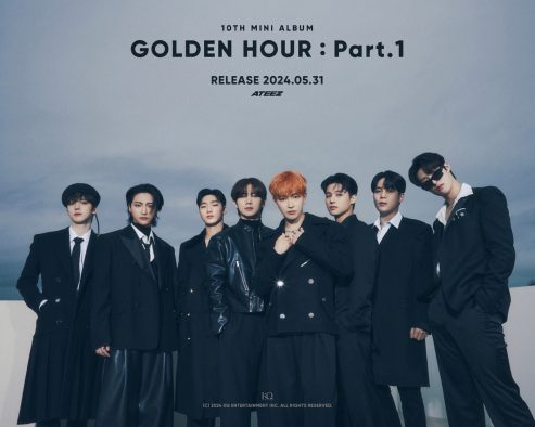 ATEEZ、10thミニアルバム『GOLDEN HOUR : Part.1』コンセプトフォト第4弾で唯一無二のオーラを放つ