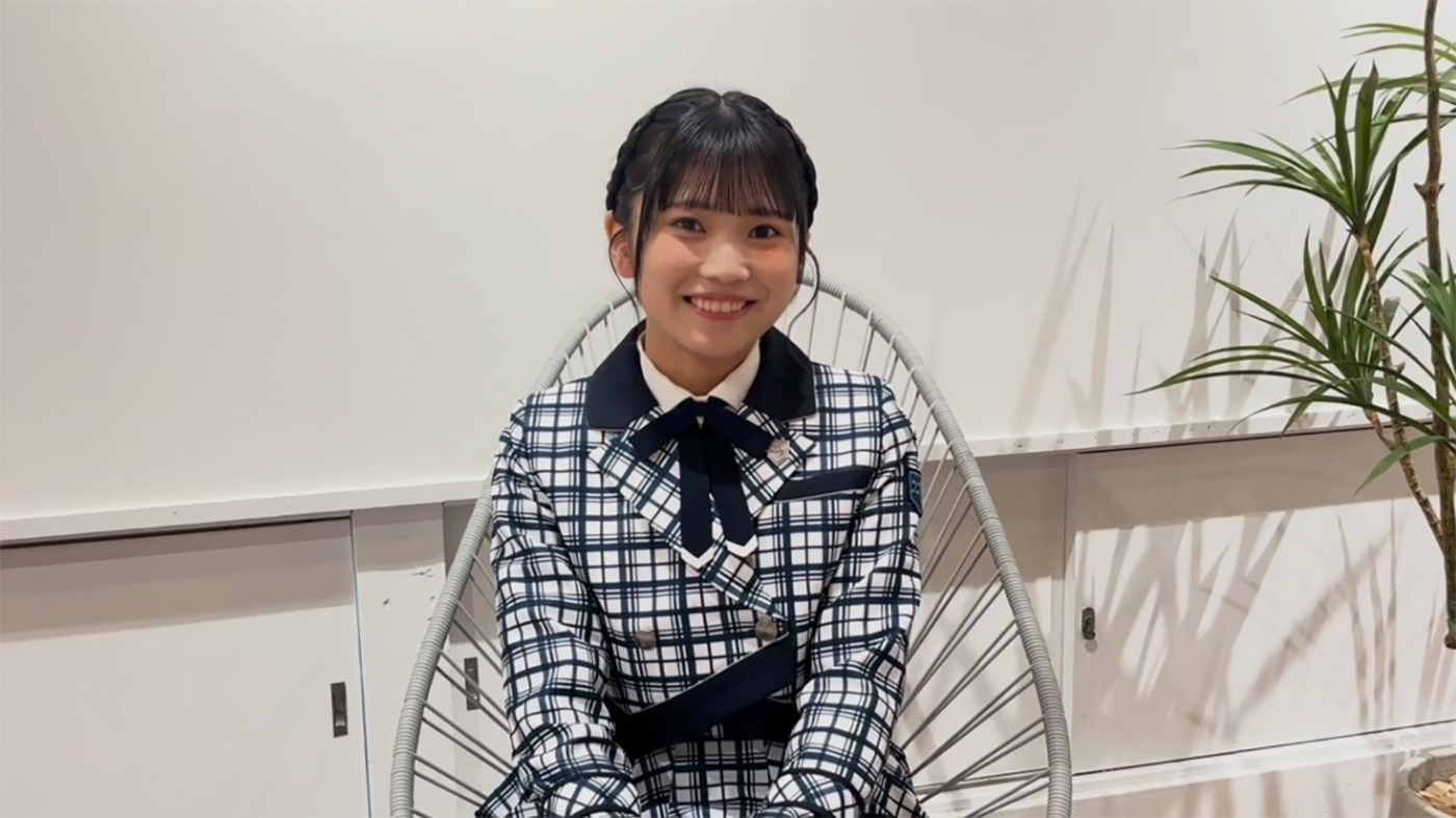 22/7西條和、新メンバーオーディション応募者に向けて卒業前の特別メッセージ