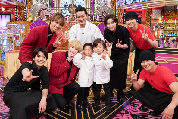 『Golden SixTONES』で最強自作ラーメンコロシアム開幕！中村獅童が長男＆次男を連れて初参戦