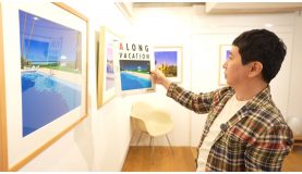 爆問・田中裕二、大滝詠一の名盤『ロンバケ』を手がけたイラストレーター・永井博のアトリエを訪問
