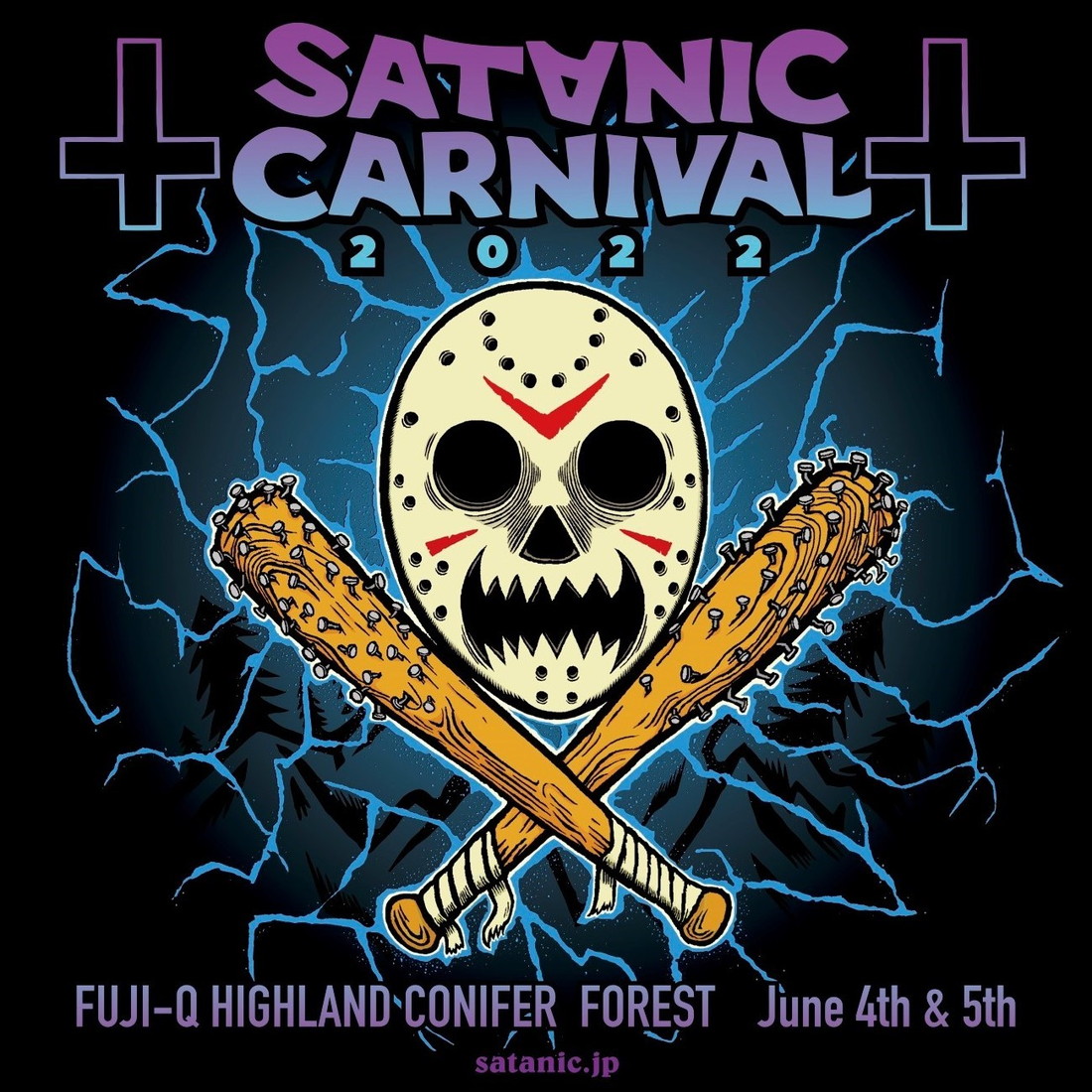 パンク／ラウドロック／ハードコア音楽の祭典『SATANIC CARNIVAL 2022』のTV放送＆配信が決定