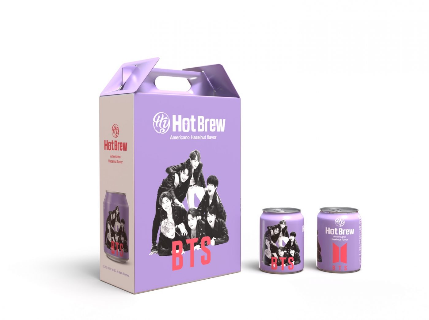 BTS、缶コーヒーシリーズの最終作「パープル」エディション誕生