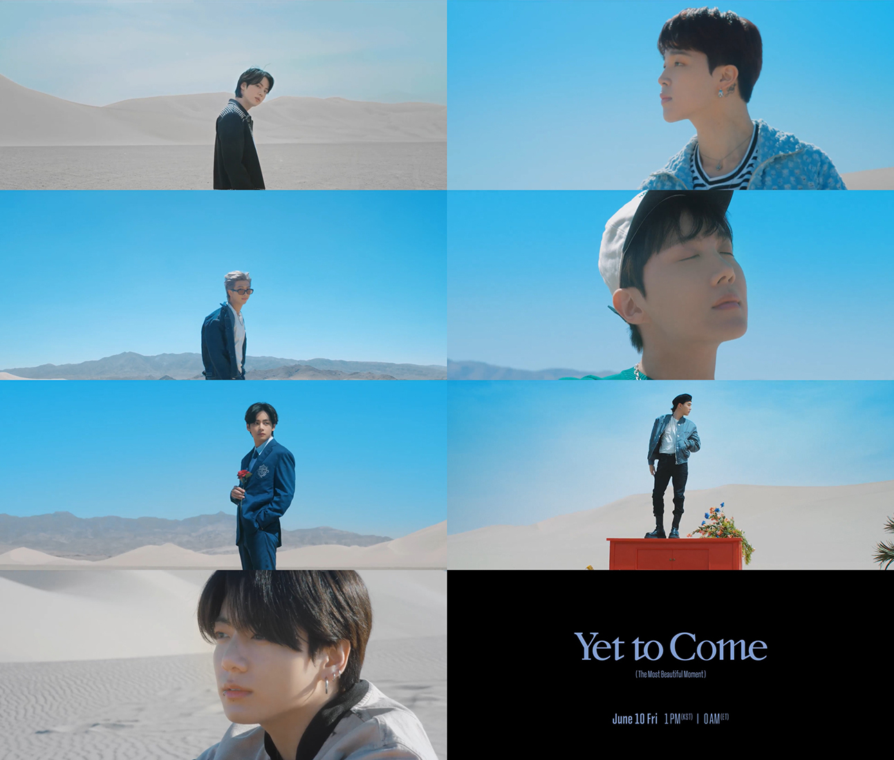 BTS、ニューアルバム『Proof』リード曲「Yet To Come」のMVティザー公開