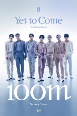 BTS、新曲「Yet To Come」MVが10日間で1億回再生を突破