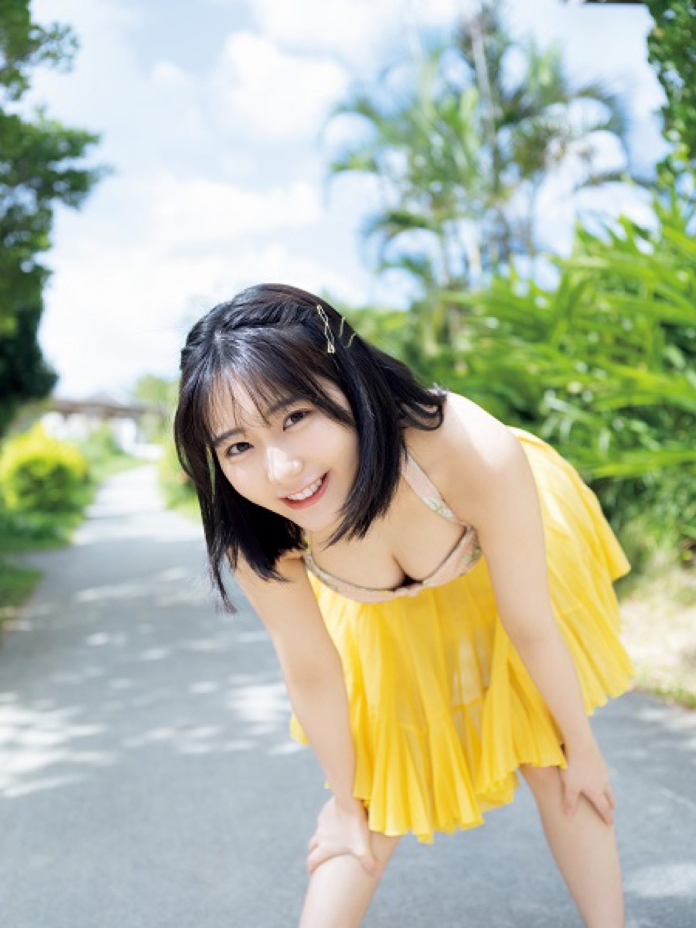 HKT48・田中美久、沖縄グラビアでファンを魅了！ きらめく太陽の下でのビキニカットも