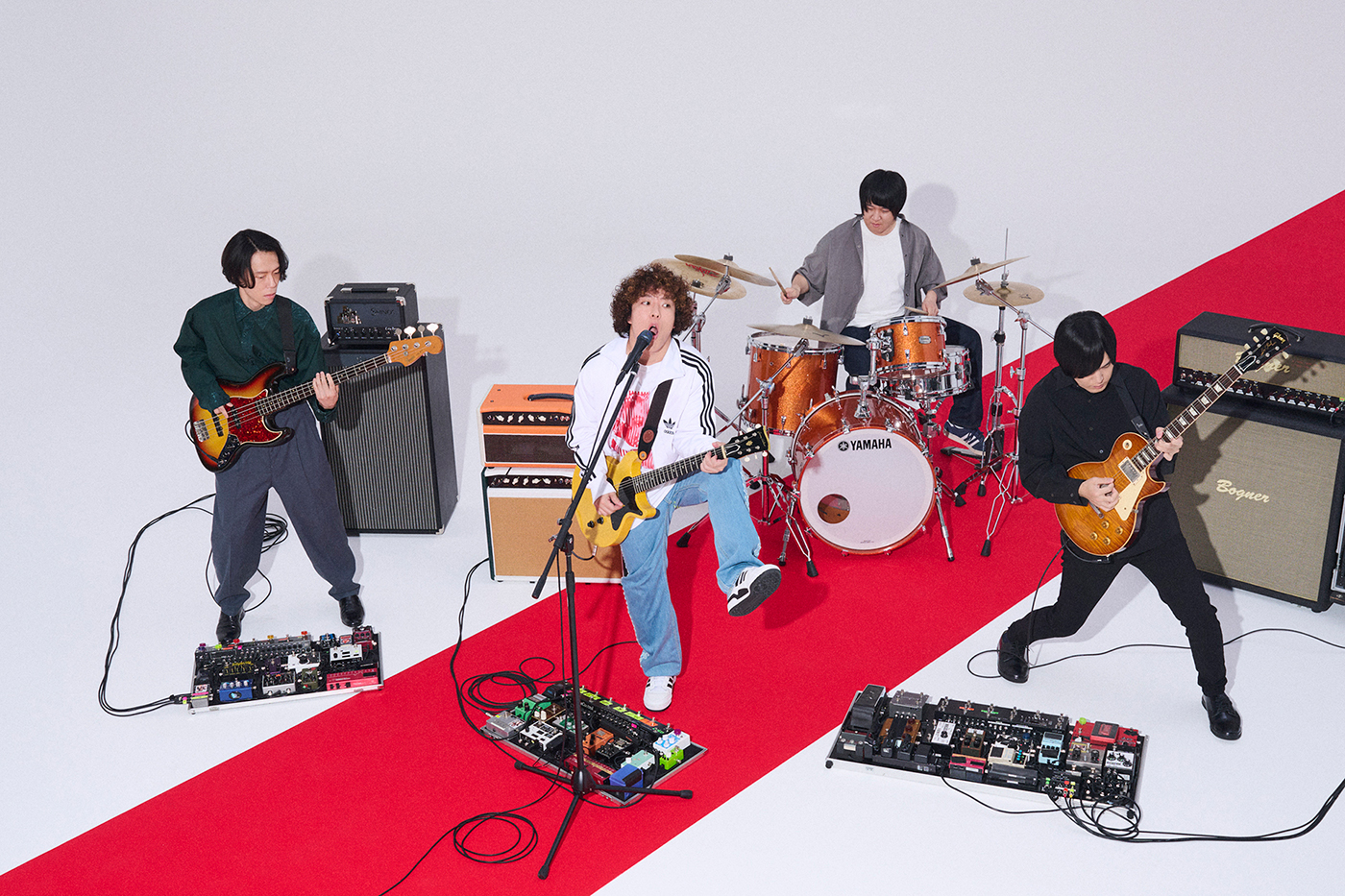 KANA-BOON、ホール公演を含む47都道府県ツアーの開催が決定！ 新アーティスト写真も解禁