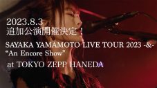 山本彩、アルバムツアー東京公演がソールドアウトにつきZEPP HANEDAにて追加公演が決定！ 告知動画も解禁 - 画像一覧（3/3）