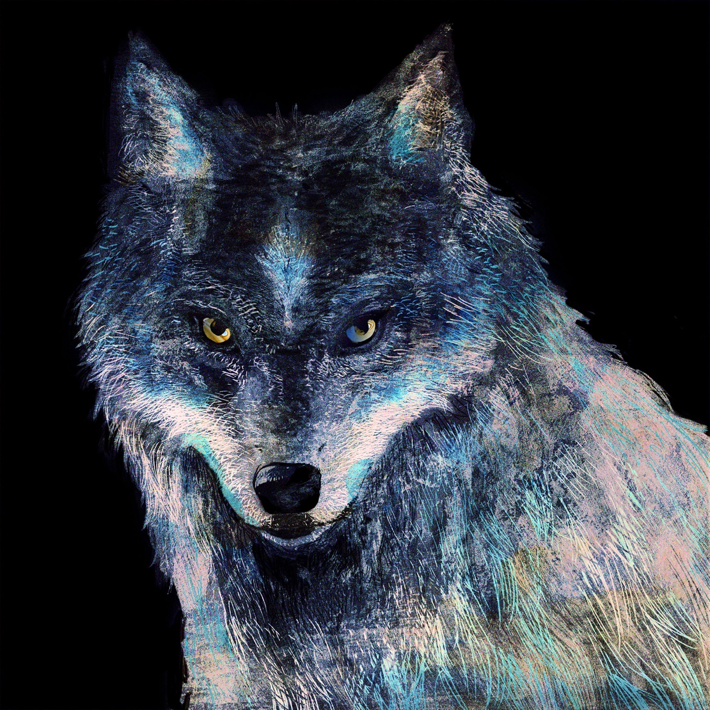 米津玄師、『FINAL FANTASY XVI』テーマソング「月を見ていた」配信スタート！ 自身描き下ろしの“青い狼”のジャケットも公開 - 画像一覧（6/6）