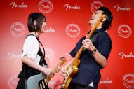 【あのちゃん】粗品＆あの、Fender Flagship Tokyo1周年記念イベントに登壇！息ぴったりのギターセッションも披露 - 画像一覧（3/14）