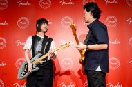 【あのちゃん】粗品＆あの、Fender Flagship Tokyo1周年記念イベントに登壇！息ぴったりのギターセッションも披露 - 画像一覧（13/14）