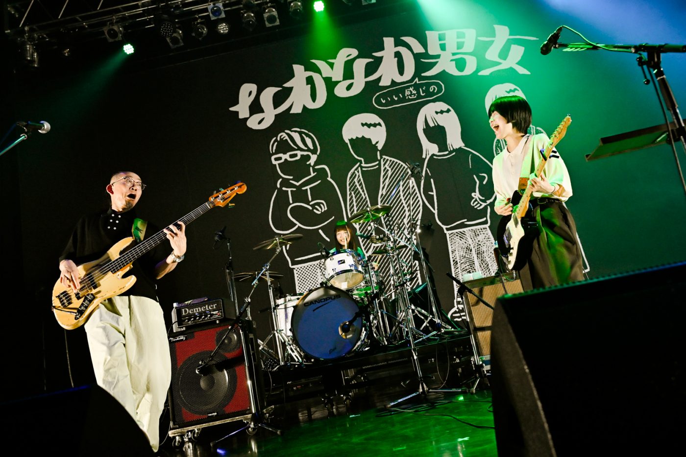 【SMA50th】Base Ball Bearと橋本絵莉子のライブ･イベント『なかなか(いい感じの)男女』。ふた組ならではの信頼感と空気感に溢れたステージを振り返る - 画像一覧（8/24）