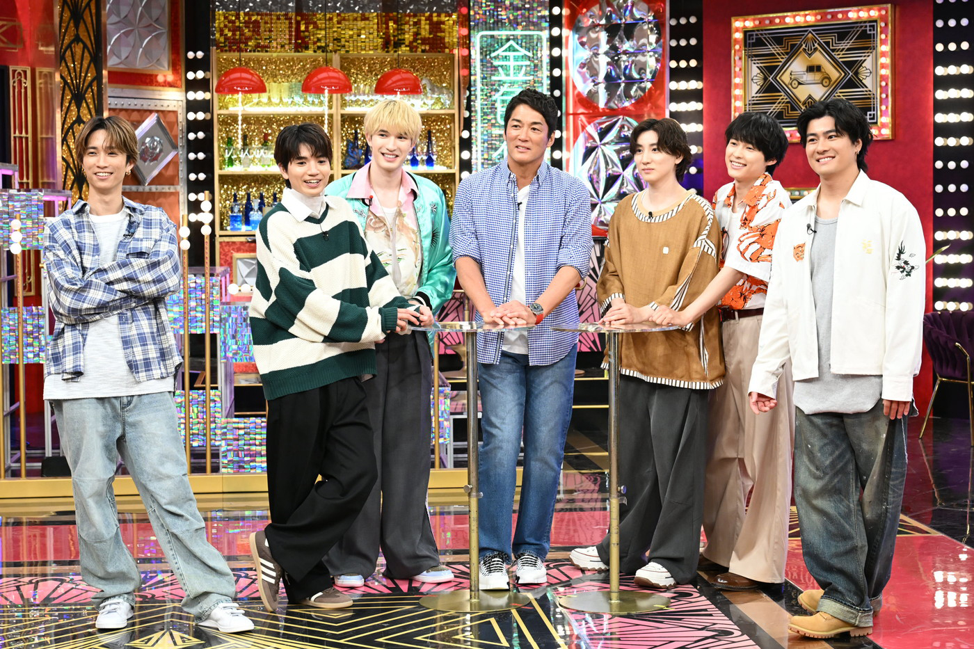 SixTONESが長嶋一茂と新感覚のダジャレゲーム！「うジェシー（うれしい）！」