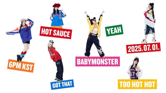 BABYMONSTER、新曲「HOT SAUCE」のムービングポスター公開！メンバーのスタイリングにも注目