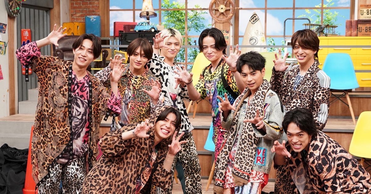 timeleszが冠特番で全身ヒョウ柄ファッションを披露！4つのエリアでの