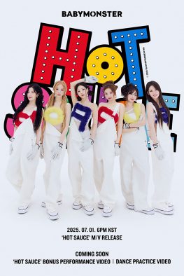 BABYMONSTERが多彩な映像プロモーションを予告！2種類の「HOT SAUCE」ダンス映像を公開