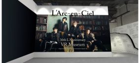 L’Arc〜en〜Ciel、30th L’Anniversary VR Museumの内部を公開