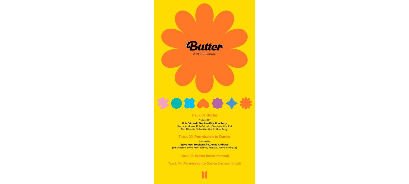 エド・シーラン参加曲も！ BTS、CD「Butter」トラックリスト公開 - 画像一覧（3/3）
