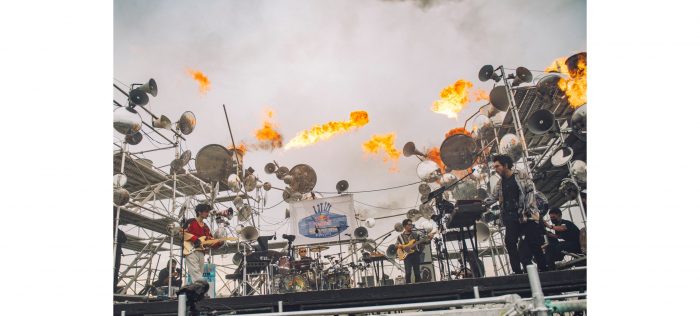 King Gnu、東京湾に浮かぶ歴史的な人工島で前代未聞のライブを敢行！