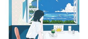 吉岡聖恵、ニューシングルのiTunesプレオーダーキャンペーンで当たるポストカードの絵柄公開