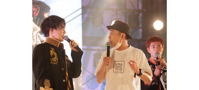 「今日のライブ観にいくよ」。ボイメンのライブに、木梨憲武が急きょ乱入！