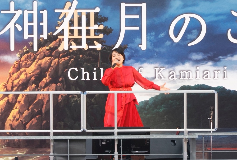 miwa、映画『神在月のこども』主題歌「神無-KANNA-」を豊田スタジアムで公開レコーディング - 画像一覧（1/8）