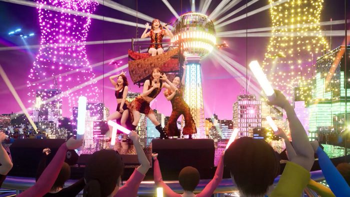 フィロソフィーのダンス、最先端技術を駆使した未来のバーチャルライブを提案