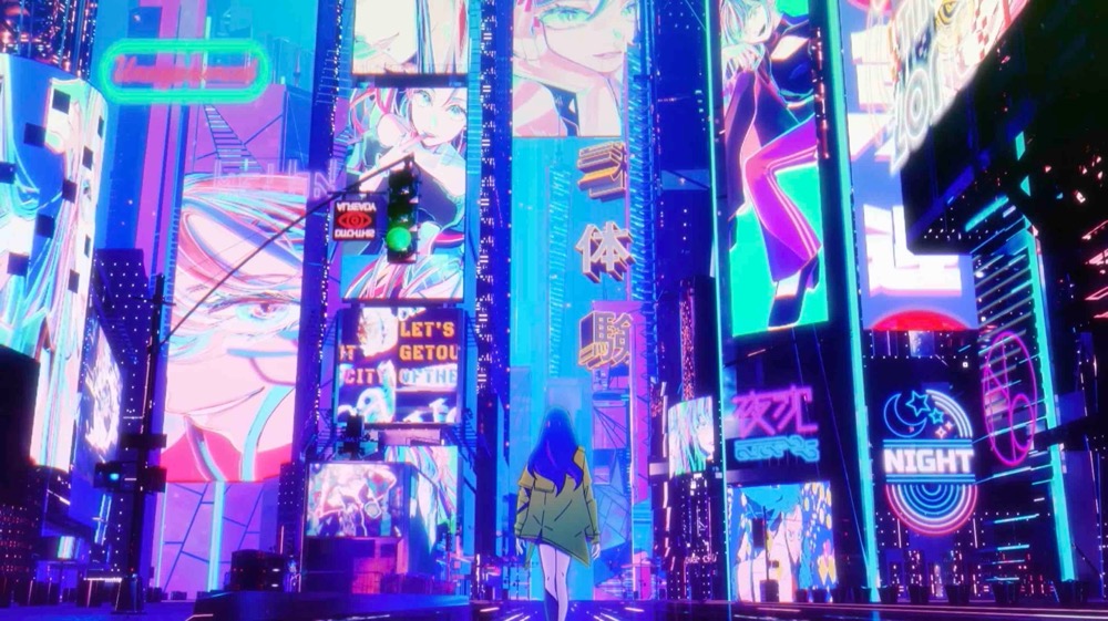 Ado、ネオ渋谷を舞台にした「夜のピエロ（TeddyLoid Remix）」MV公開 - 画像一覧（9/11）