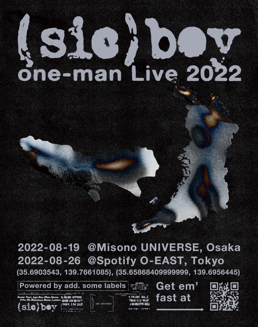 (sic)boy、東京＆大阪の2都市でワンマンライブ開催決定 - 画像一覧（1/2）