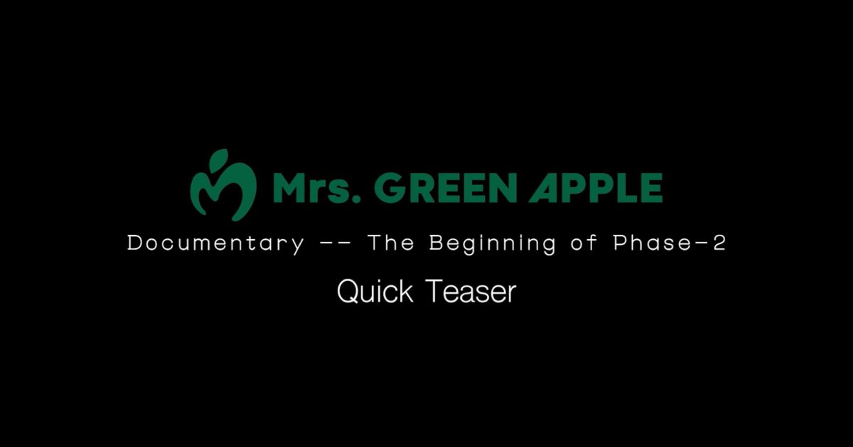 Mrs. GREEN APPLE、ミニアルバム『Unity』の特典映像よりクイックティザーを公開 – THE FIRST TIMES