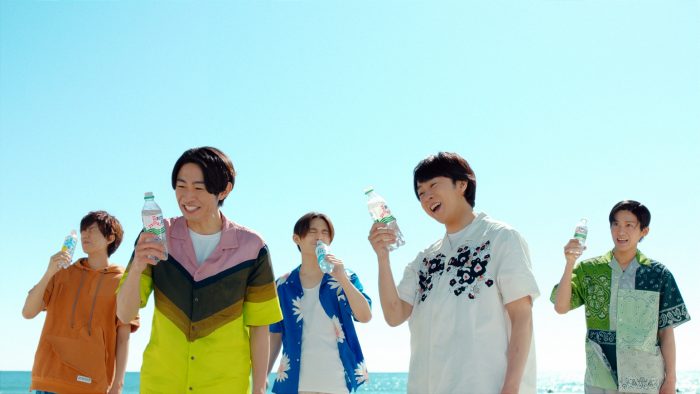 櫻井翔、相葉雅紀、山田涼介、阿部亮平、目黒蓮が出演する“三ツ矢サイダー”新TVCMが完成