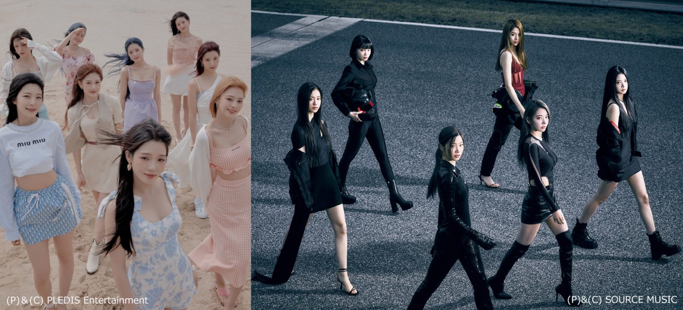 『HYBE JAPAN TV』第2回放送に、fromis_9、LE SSERAFIMが出演決定