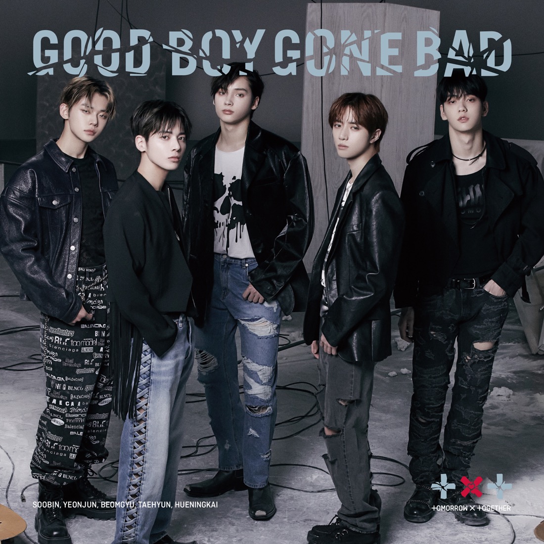 TOMORROW X TOGETHER、日本3rdシングル「GOOD BOY GONE BAD」全形態ジャケット写真公開