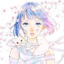 謎の青髪アーティストPii、新曲「花明かり」を配信リリース！ 作詞作曲はボカロP・案山子が担当 - 画像一覧（1/2）