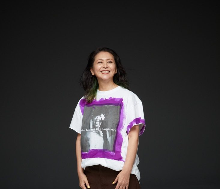 KKPPATP 小泉今日子 40周年記念 限定スウェット パープル XLサイズ 小泉今日子、デビュー40周年記念のホールツアー『KKPP』を作品化！ 初