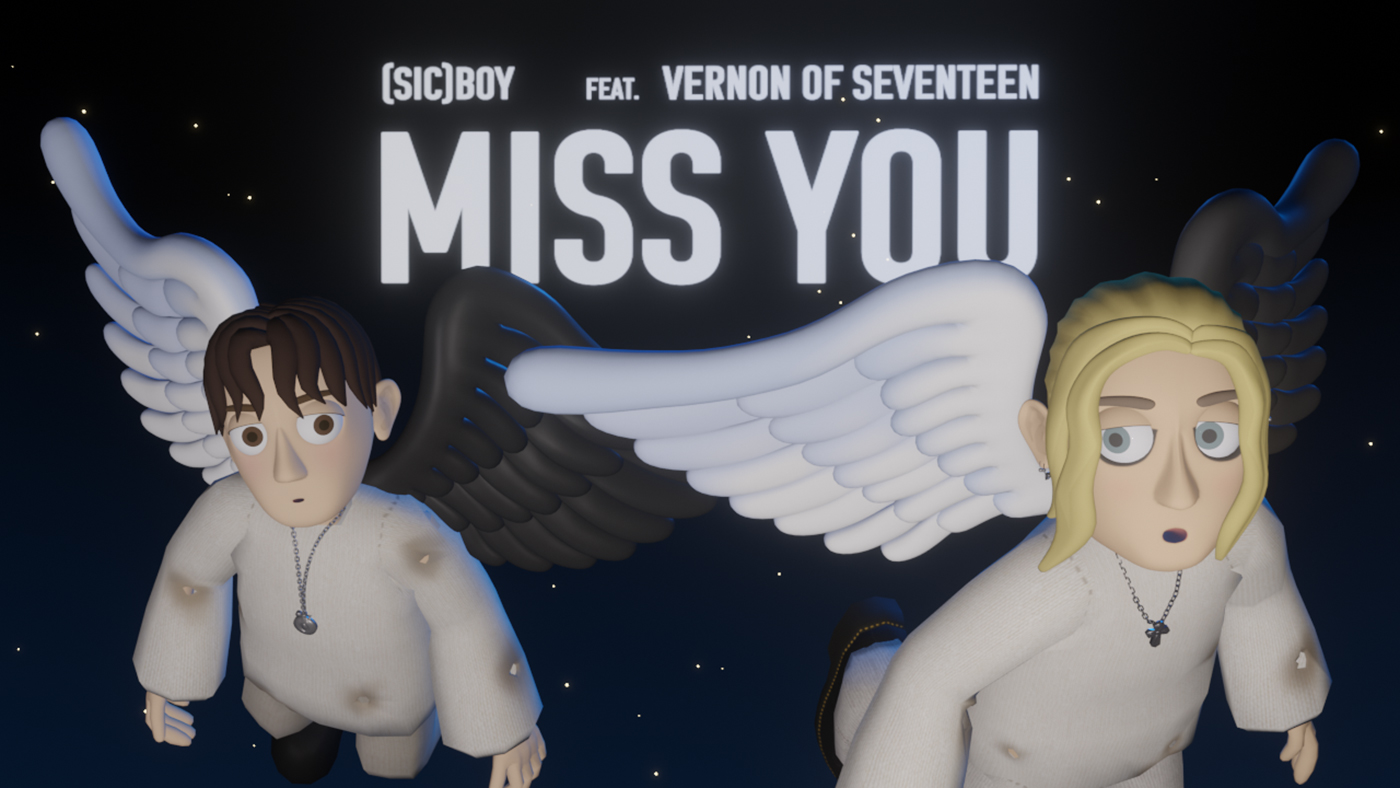 (sic)boy、SEVENTEEN・Vernonとのコラボ曲「Miss You」をデジタルリリース！アニメMVの公開も決定 - 画像一覧（3/3）