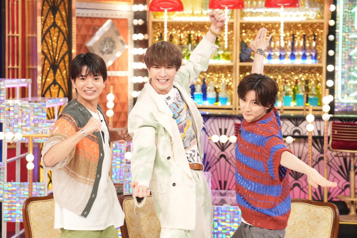 SixTONESが『Golden SixTONES』で堤真一とサイズ感対決！自由すぎるSixTONESに堤もノリノリ - 画像一覧（3/5）