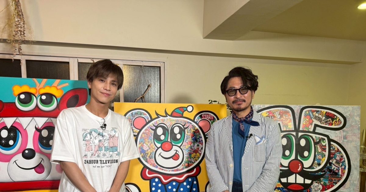 岩田剛典『24時間テレビ48』でライブアート作品を制作！24時間テレビ