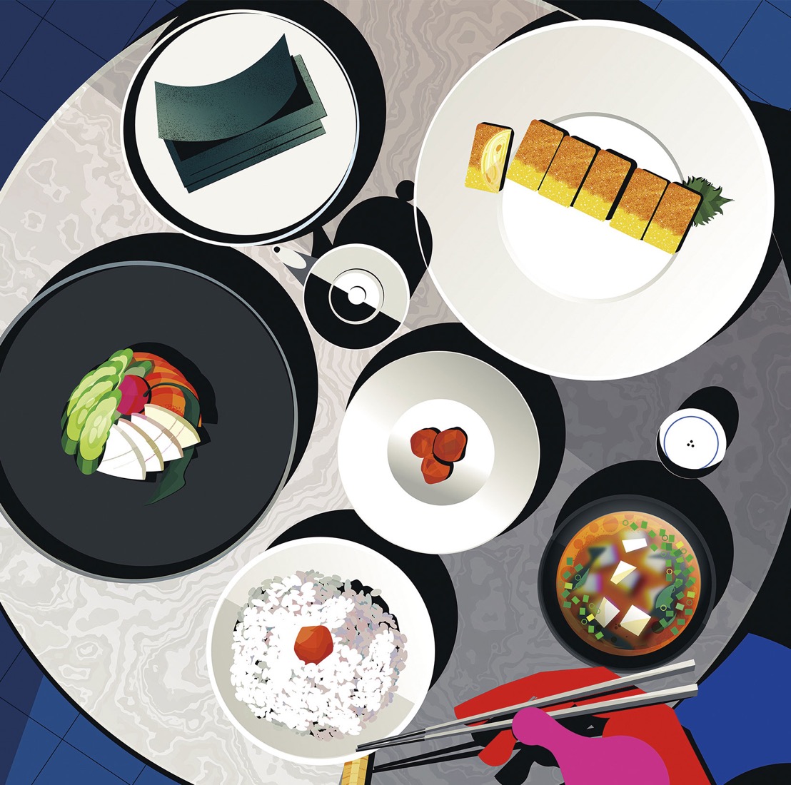 桑田佳祐、新作EPのタイトルは『ごはん味噌汁海苔お漬物卵焼き feat. 梅干し』