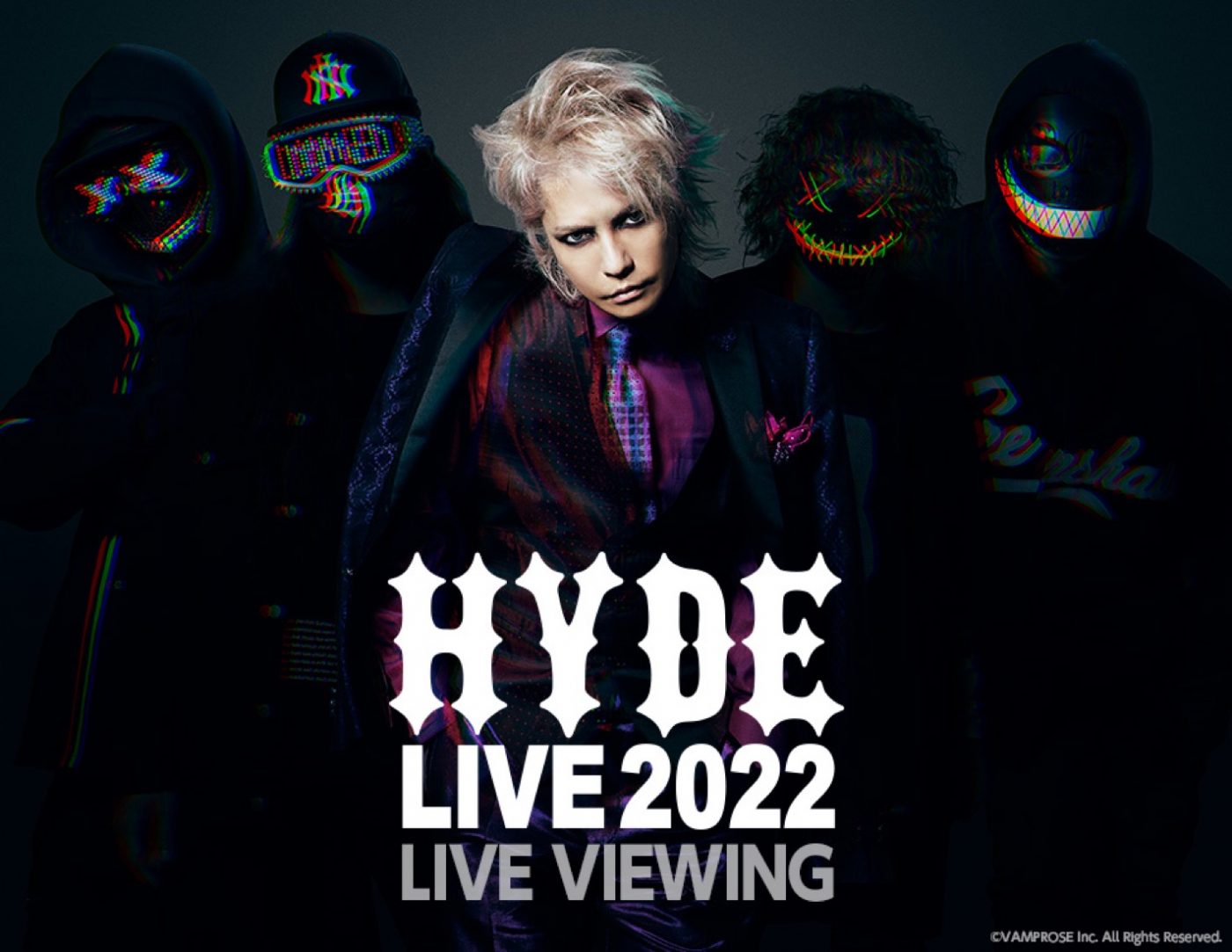 HYDE、『HYDE LIVE 2022』FC限定公演の模様を全国の映画館に生中継