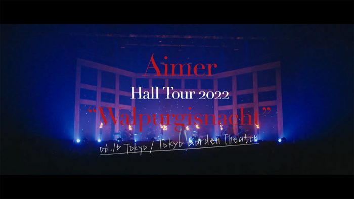Aimer、最新ライブ映像作品の収録楽曲を繋いだティザー動画公開