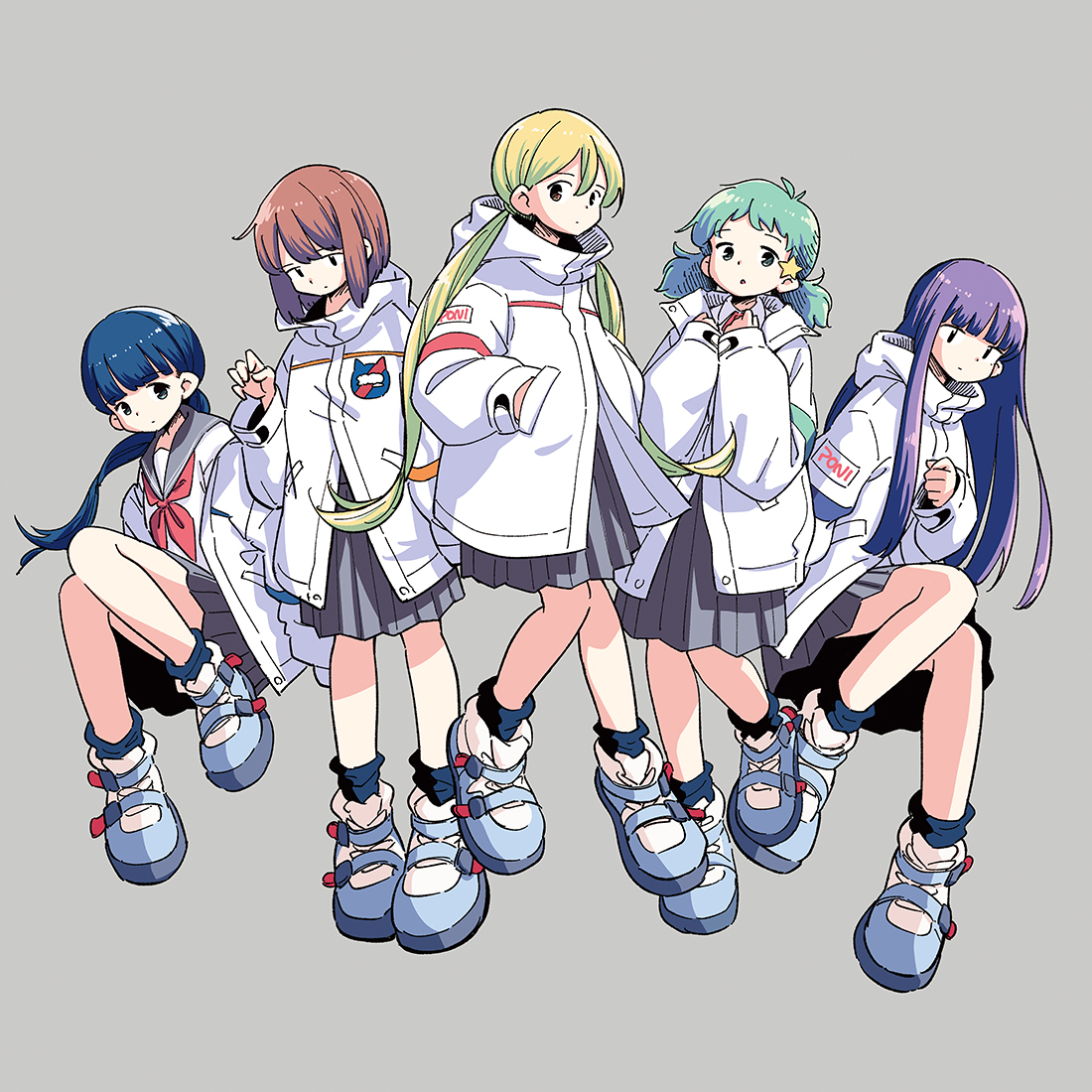 さよならポニーテール、レーベル移籍後第1弾シングル「キュリアスガール」を7インチでリリース