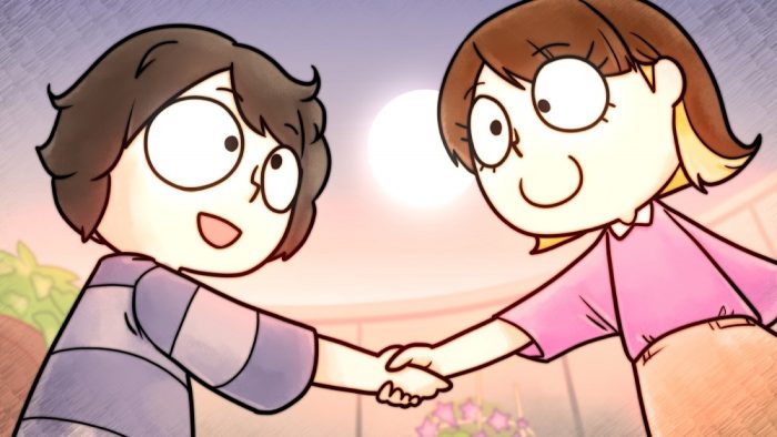 石崎ひゅーい、菅田将暉への提供楽曲「虹」のセルフカバーMV公開。家族の愛をアニメで表現