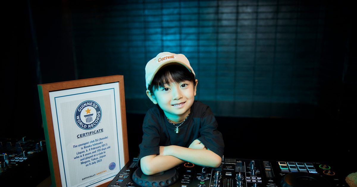 Dk Rinoka 【ライブレポート】小学1年生! DJ RINOKA、最年少クラブDJ(女性)のギネス世界記録認定後初のワンマンライブで圧巻のパフォーマンス ...