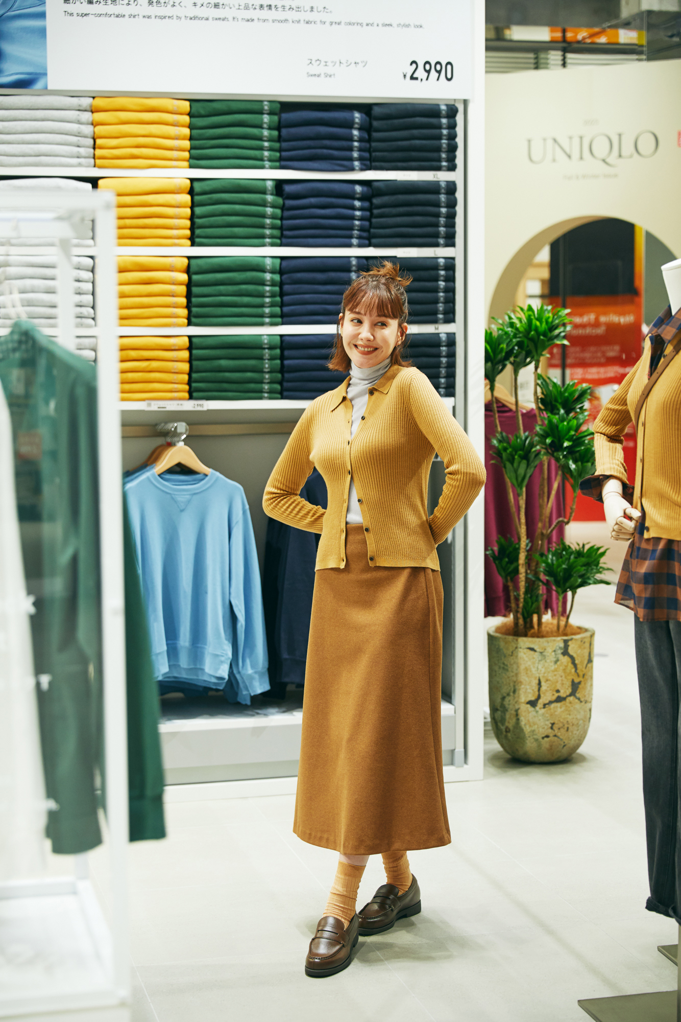 松下洸平＆トリンドル玲奈、ユニクロ『2023 Fall and Winter