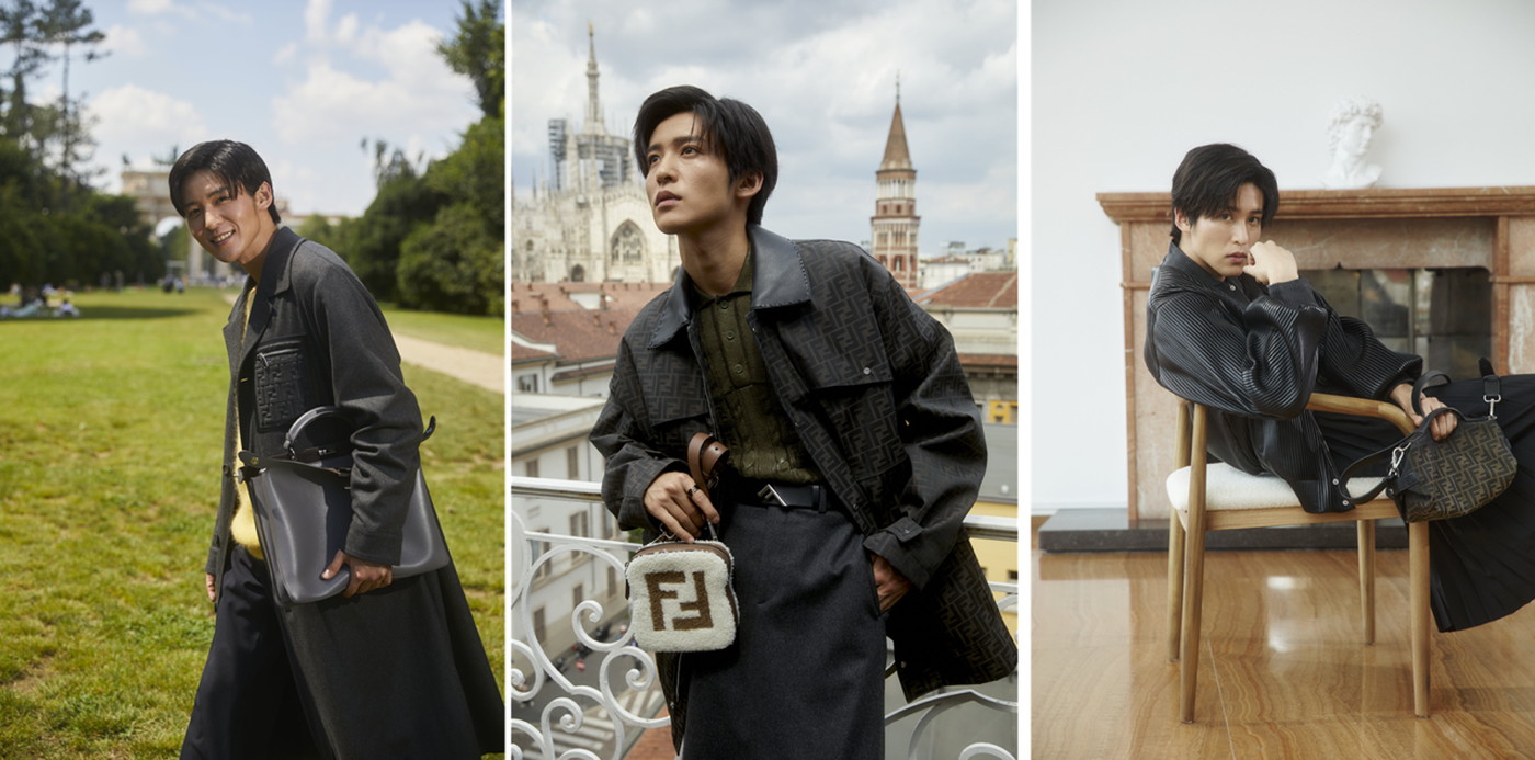 Snow Man目黒蓮が登場するフェンディの特別コンテンツが公開 - 画像一覧（1/4）